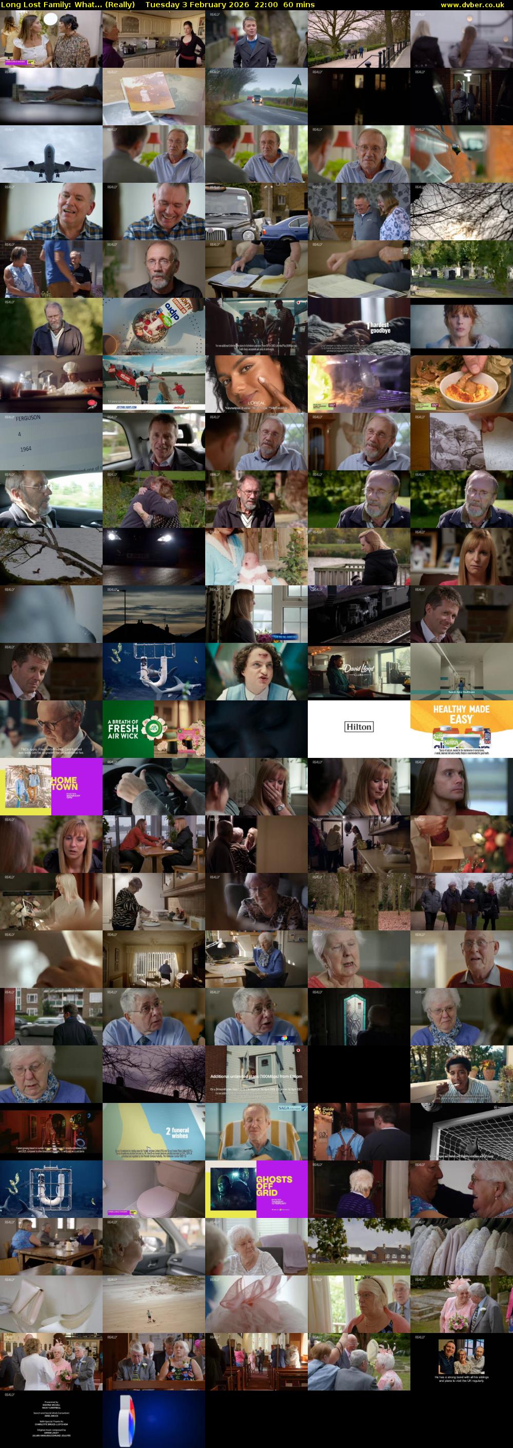 Long Lost Family: What... (Really) Tuesday 3 February 2026 22:00 - 23:00