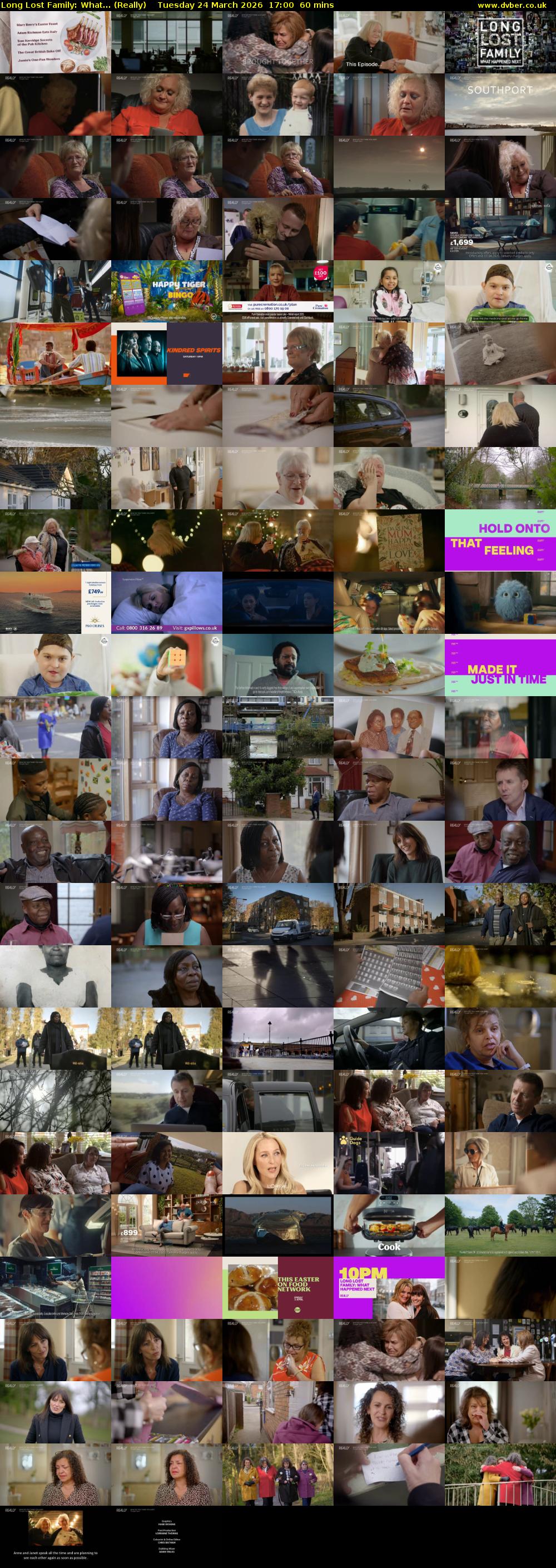 Long Lost Family: What... (Really) Tuesday 24 March 2026 17:00 - 18:00