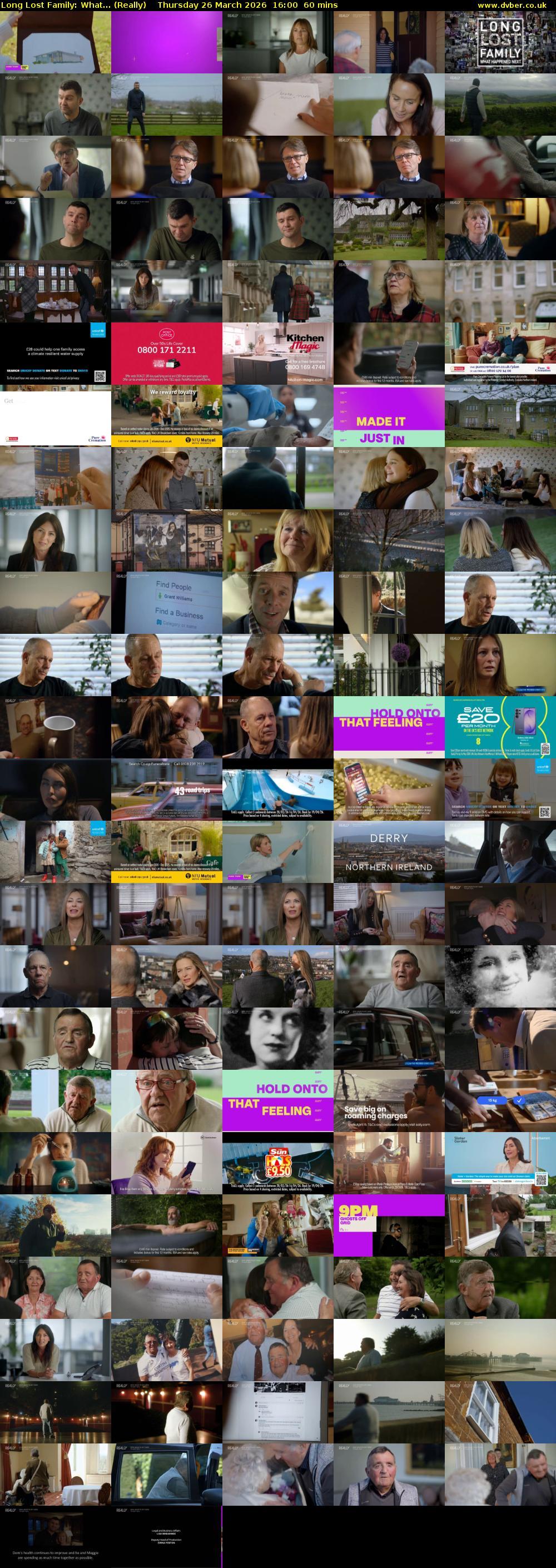 Long Lost Family: What... (Really) Thursday 26 March 2026 16:00 - 17:00