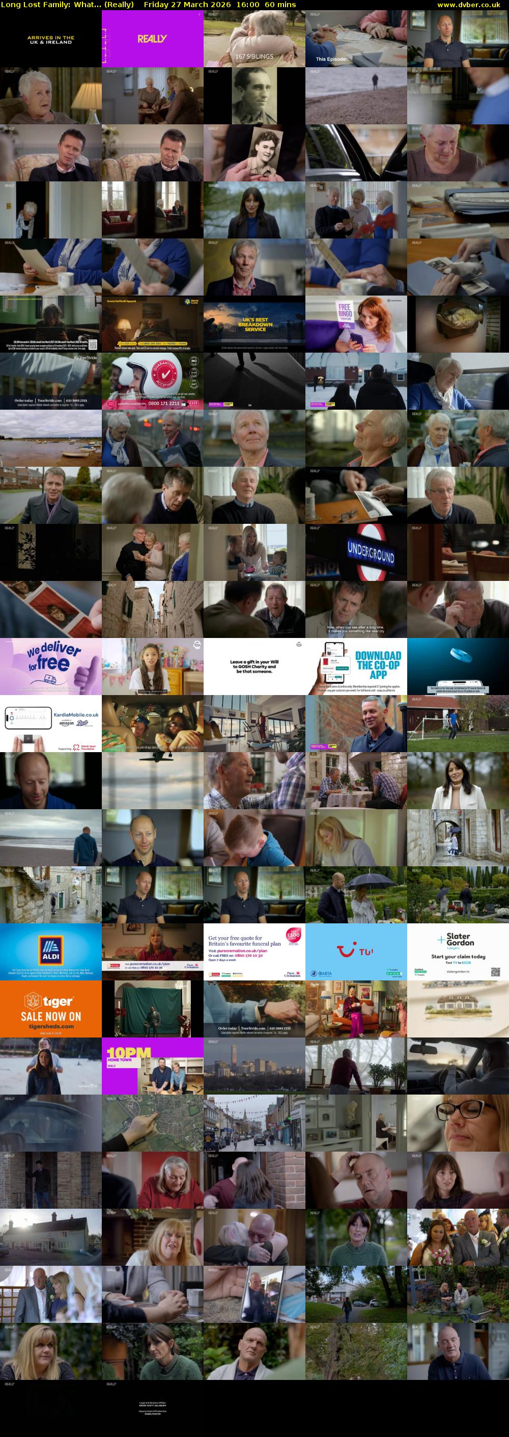 Long Lost Family: What... (Really) Friday 27 March 2026 16:00 - 17:00