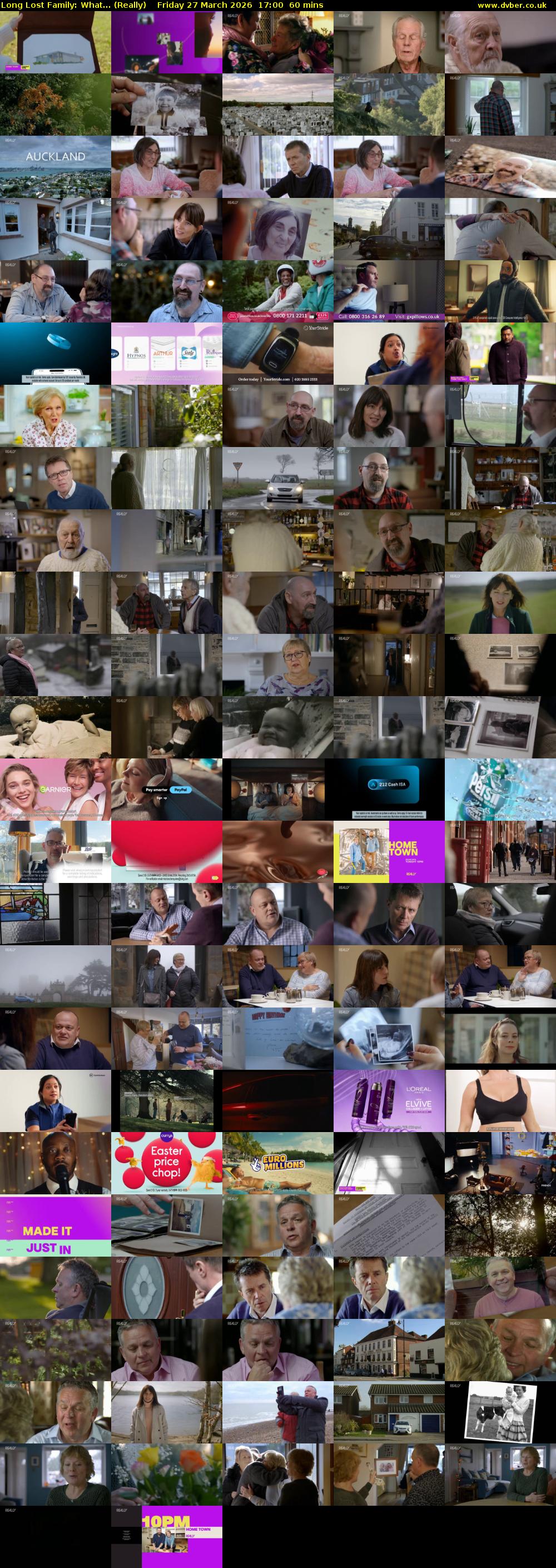 Long Lost Family: What... (Really) Friday 27 March 2026 17:00 - 18:00