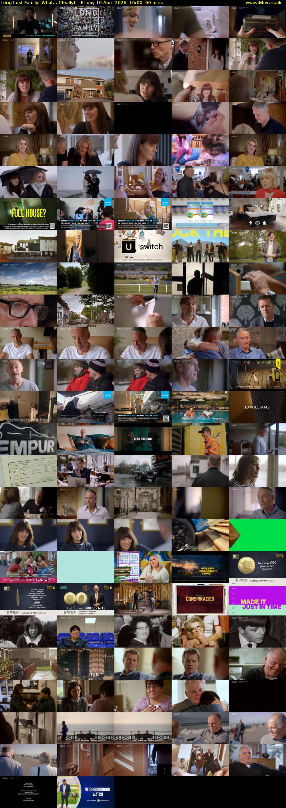 Long Lost Family: What... (Really) Friday 10 April 2026 16:00 - 17:00