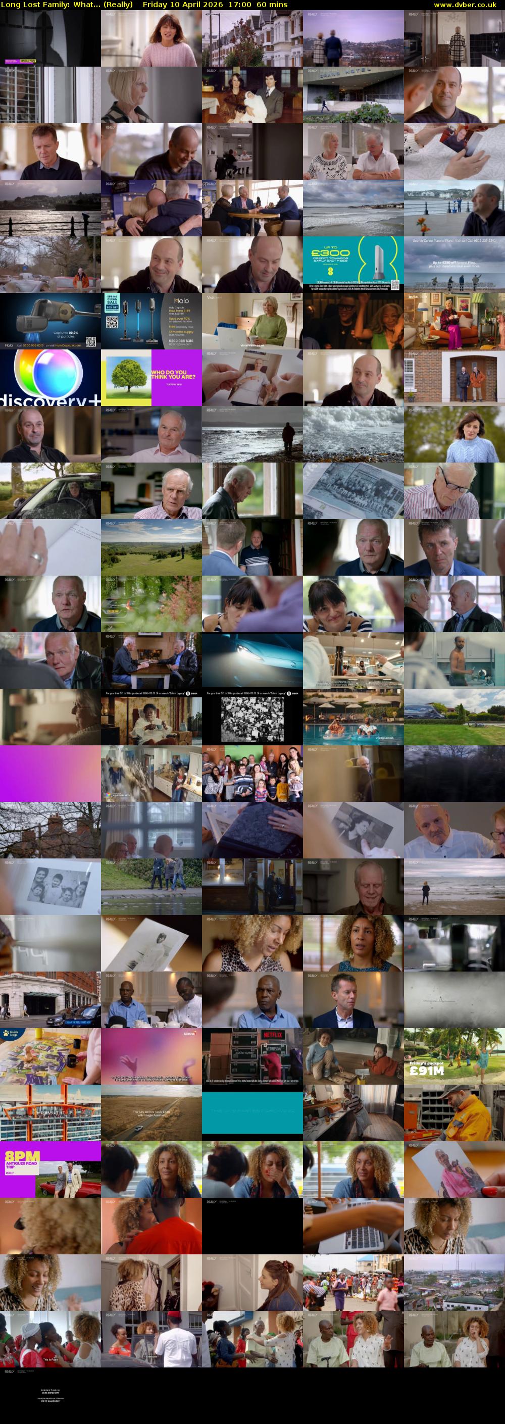 Long Lost Family: What... (Really) Friday 10 April 2026 17:00 - 18:00