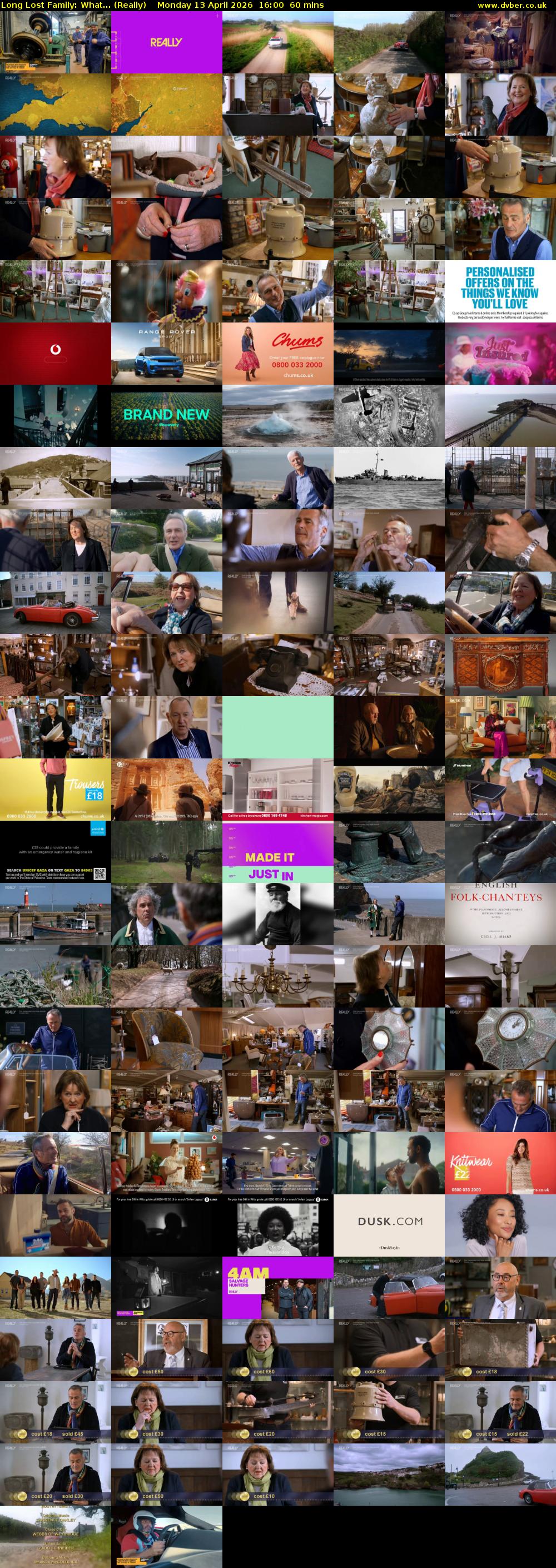 Long Lost Family: What... (Really) Monday 13 April 2026 16:00 - 17:00