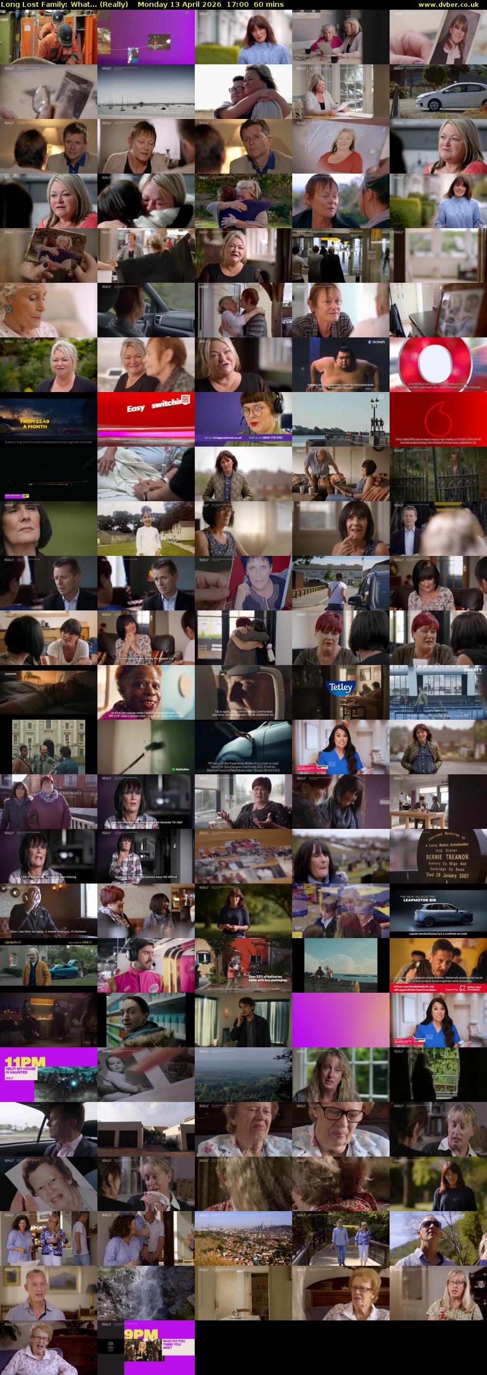 Long Lost Family: What... (Really) Monday 13 April 2026 17:00 - 18:00