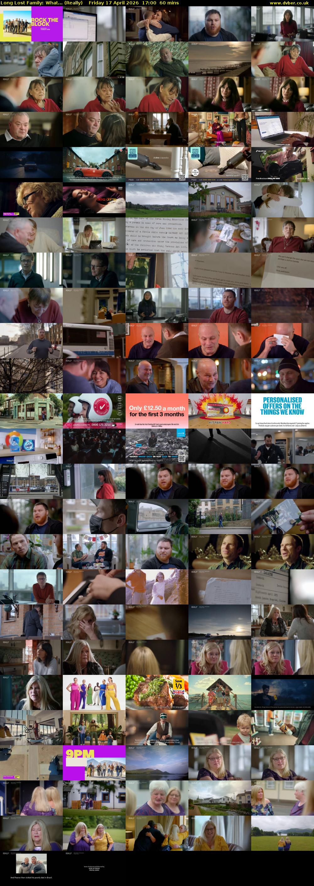 Long Lost Family: What... (Really) Friday 17 April 2026 17:00 - 18:00