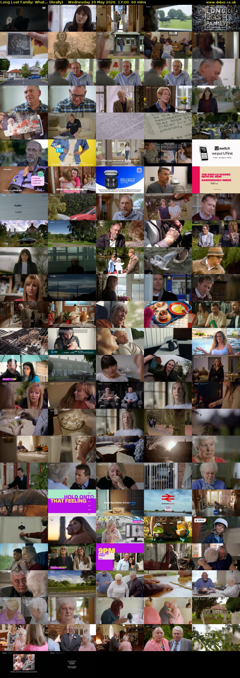 Long Lost Family: What... (Really) Wednesday 20 May 2026 17:00 - 18:00