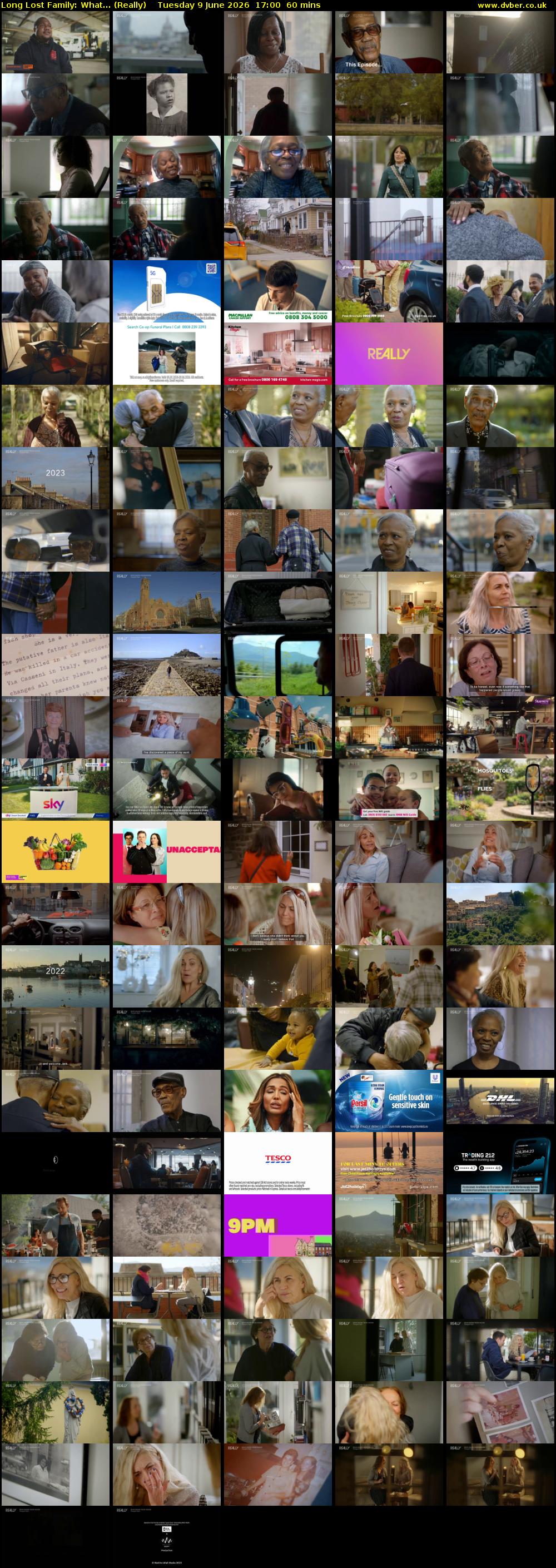 Long Lost Family: What... (Really) Tuesday 9 June 2026 17:00 - 18:00