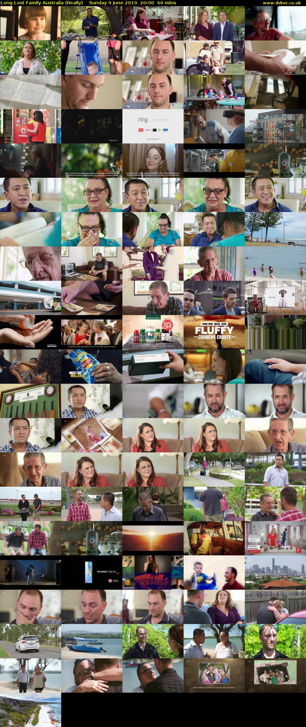 Long Lost Family Australia (Really) Sunday 9 June 2019 20:00 - 21:00