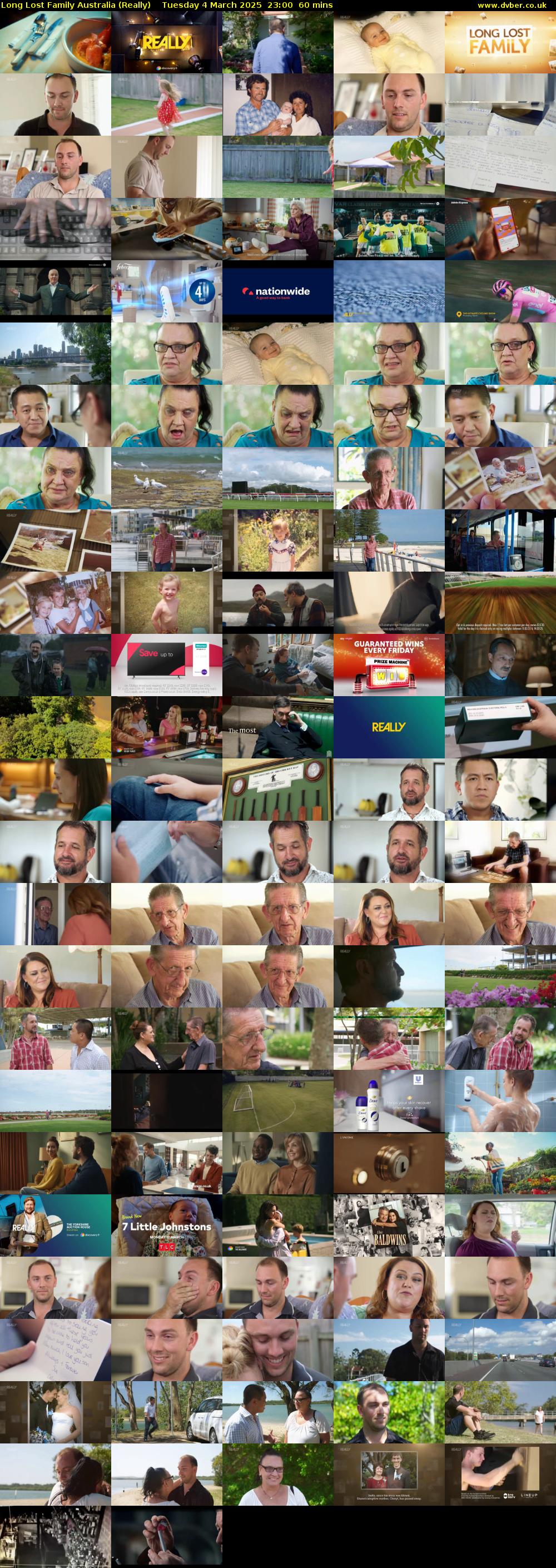 Long Lost Family Australia (Really) Tuesday 4 March 2025 23:00 - 00:00