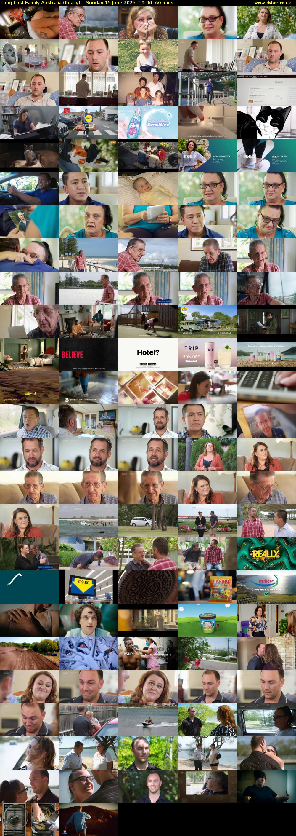 Long Lost Family Australia (Really) Sunday 15 June 2025 19:00 - 20:00