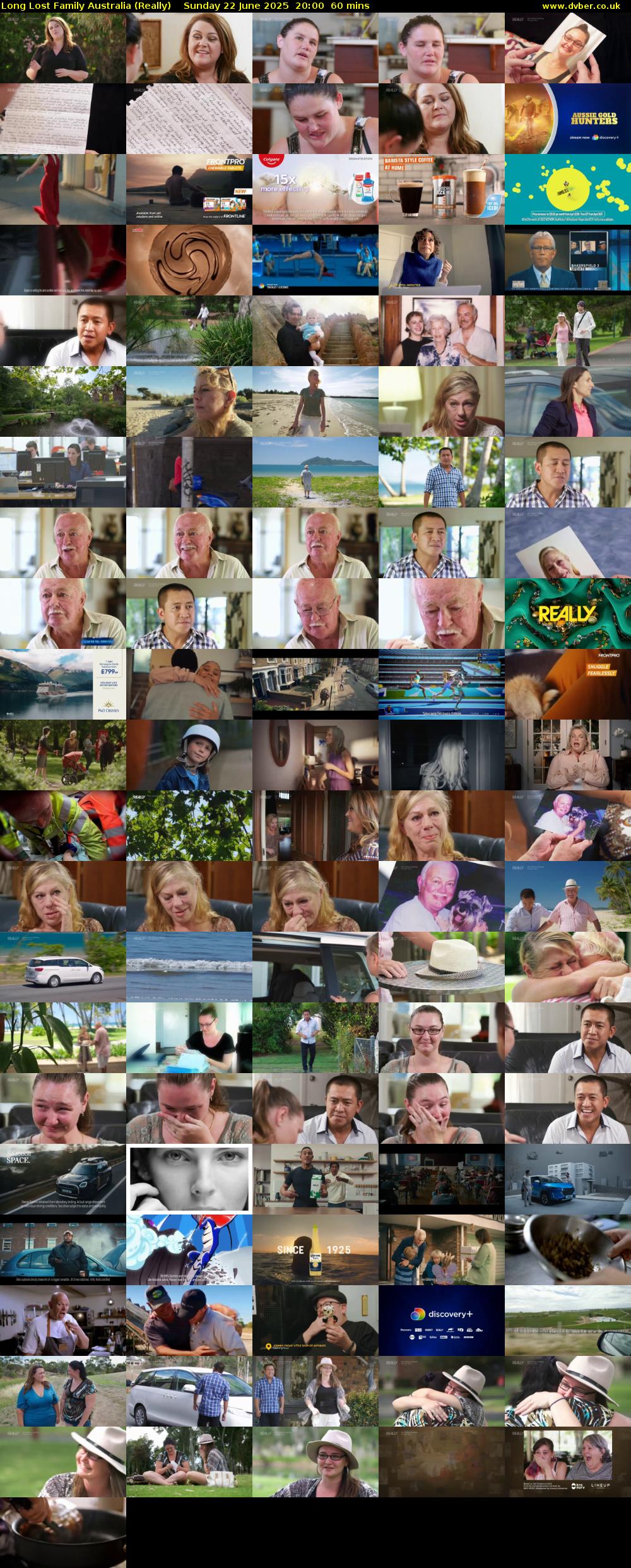 Long Lost Family Australia (Really) Sunday 22 June 2025 20:00 - 21:00