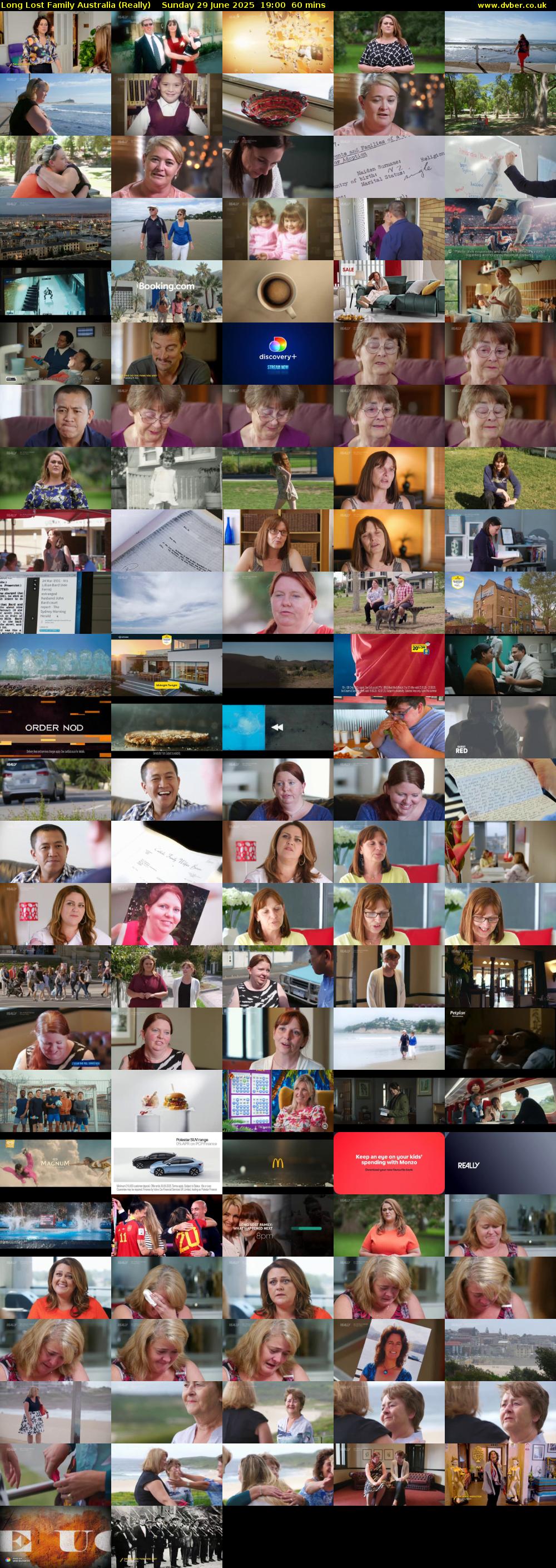 Long Lost Family Australia (Really) Sunday 29 June 2025 19:00 - 20:00