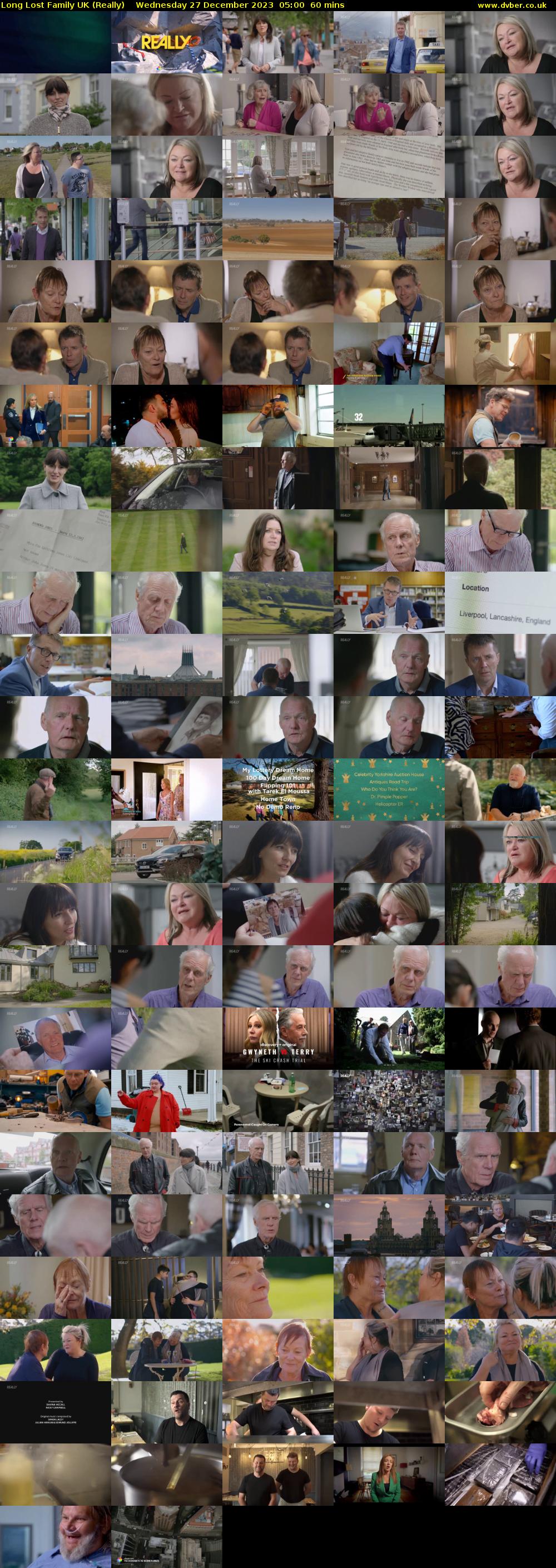 Long Lost Family UK (Really) Wednesday 27 December 2023 05:00 - 06:00
