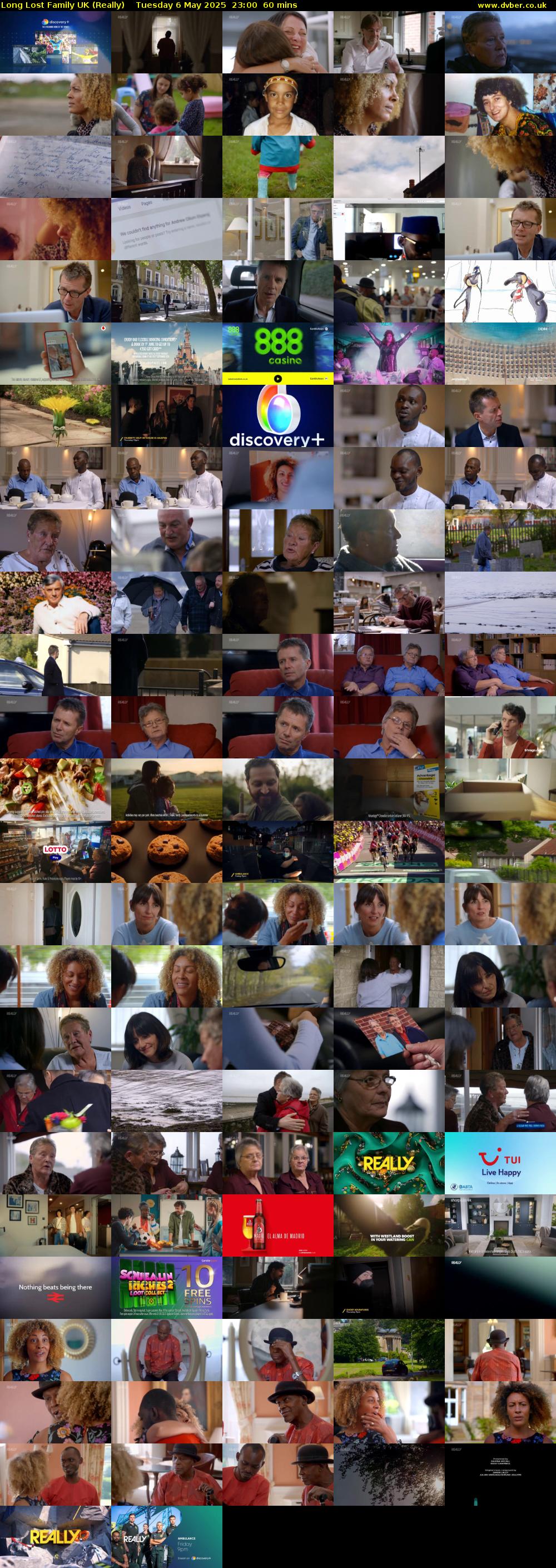 Long Lost Family UK (Really) Tuesday 6 May 2025 23:00 - 00:00