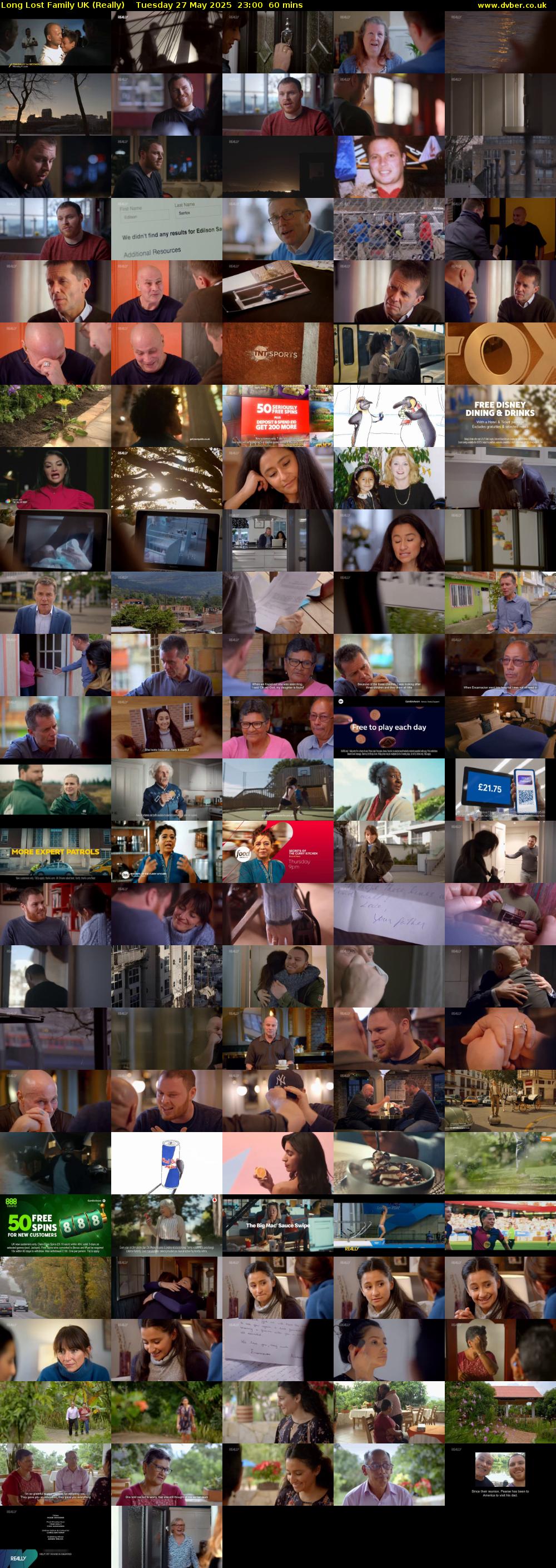 Long Lost Family UK (Really) Tuesday 27 May 2025 23:00 - 00:00