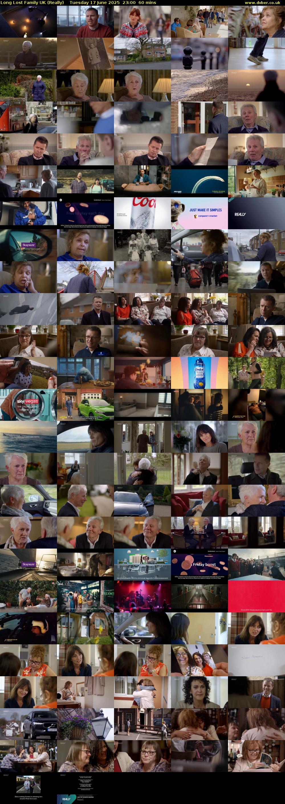 Long Lost Family UK (Really) Tuesday 17 June 2025 23:00 - 00:00