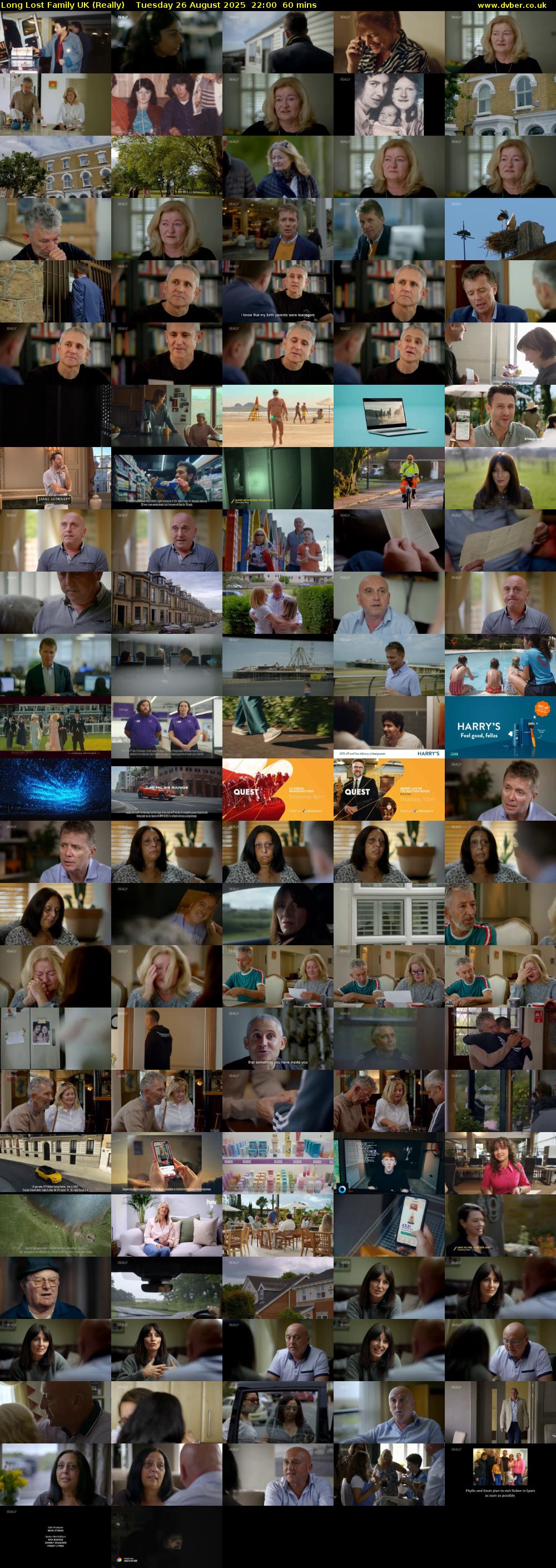 Long Lost Family UK (Really) Tuesday 26 August 2025 22:00 - 23:00