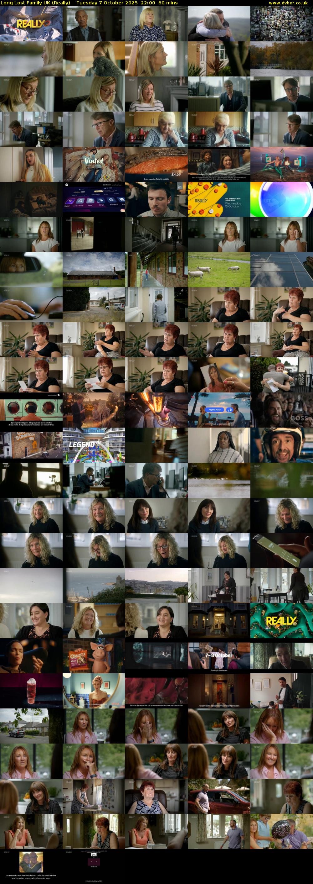 Long Lost Family UK (Really) Tuesday 7 October 2025 22:00 - 23:00