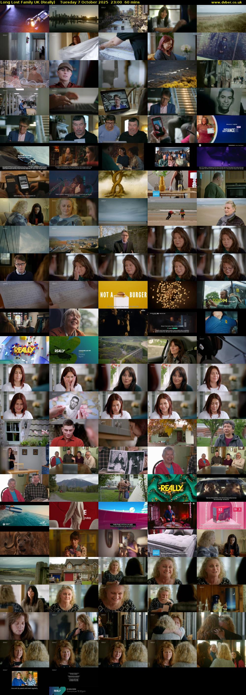 Long Lost Family UK (Really) Tuesday 7 October 2025 23:00 - 00:00