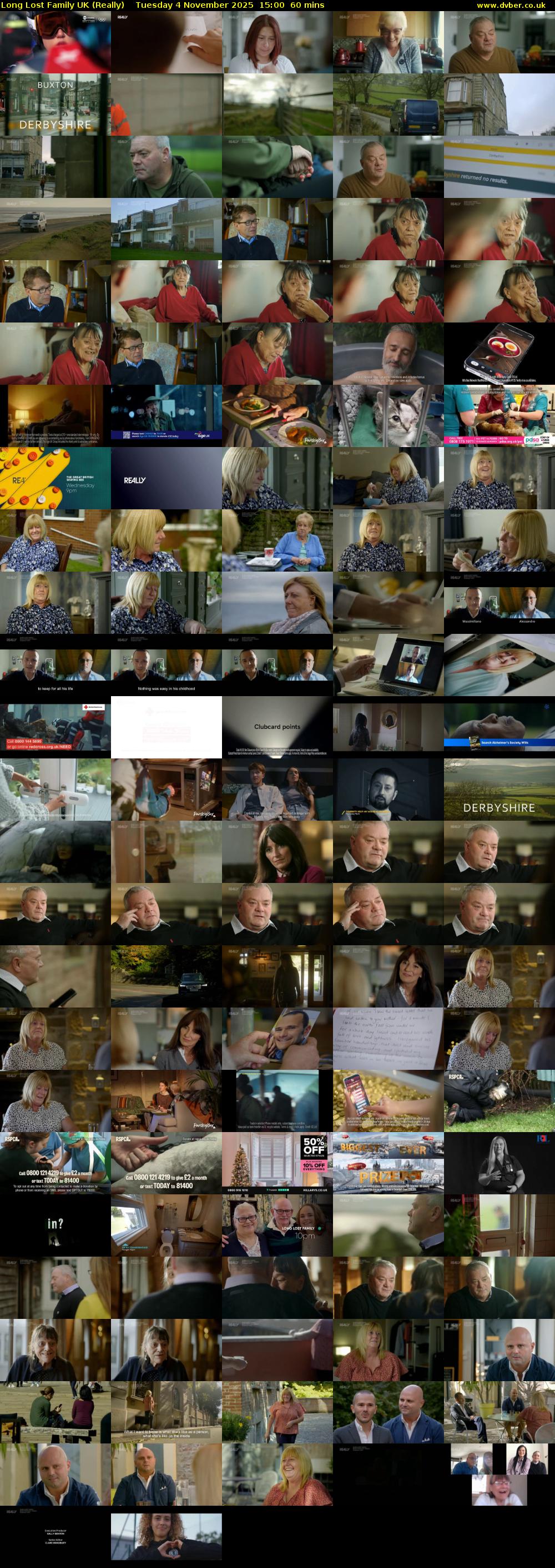 Long Lost Family UK (Really) Tuesday 4 November 2025 15:00 - 16:00