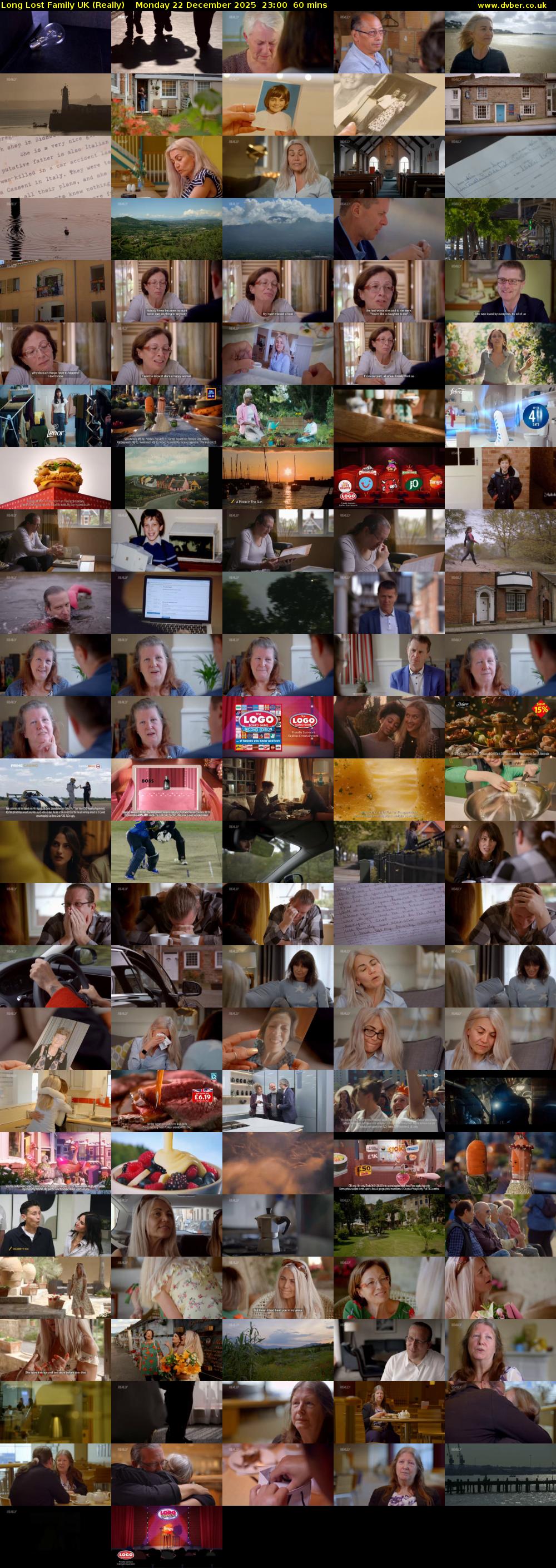 Long Lost Family UK (Really) Monday 22 December 2025 23:00 - 00:00