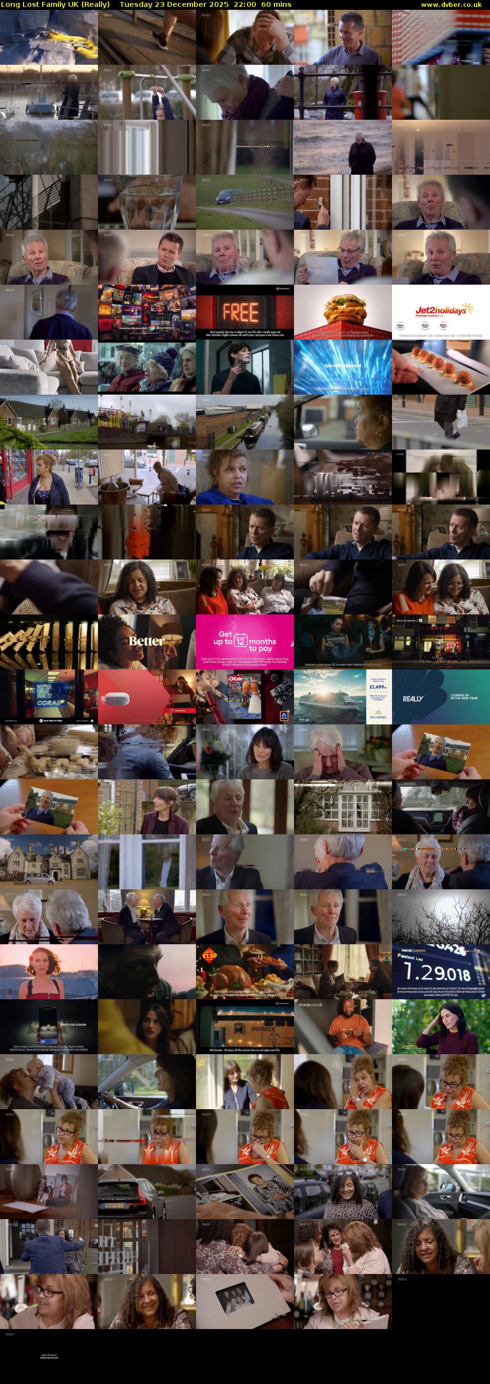 Long Lost Family UK (Really) Tuesday 23 December 2025 22:00 - 23:00