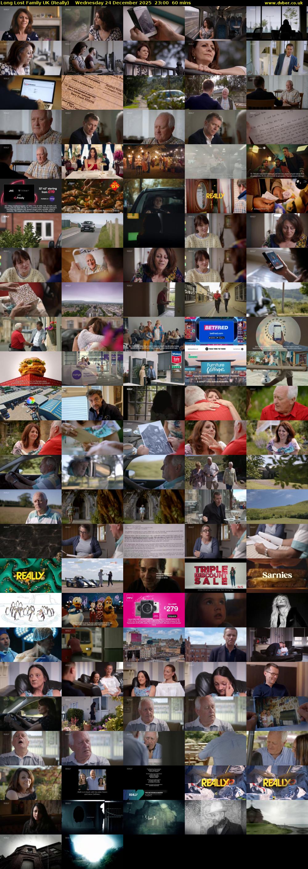 Long Lost Family UK (Really) Wednesday 24 December 2025 23:00 - 00:00