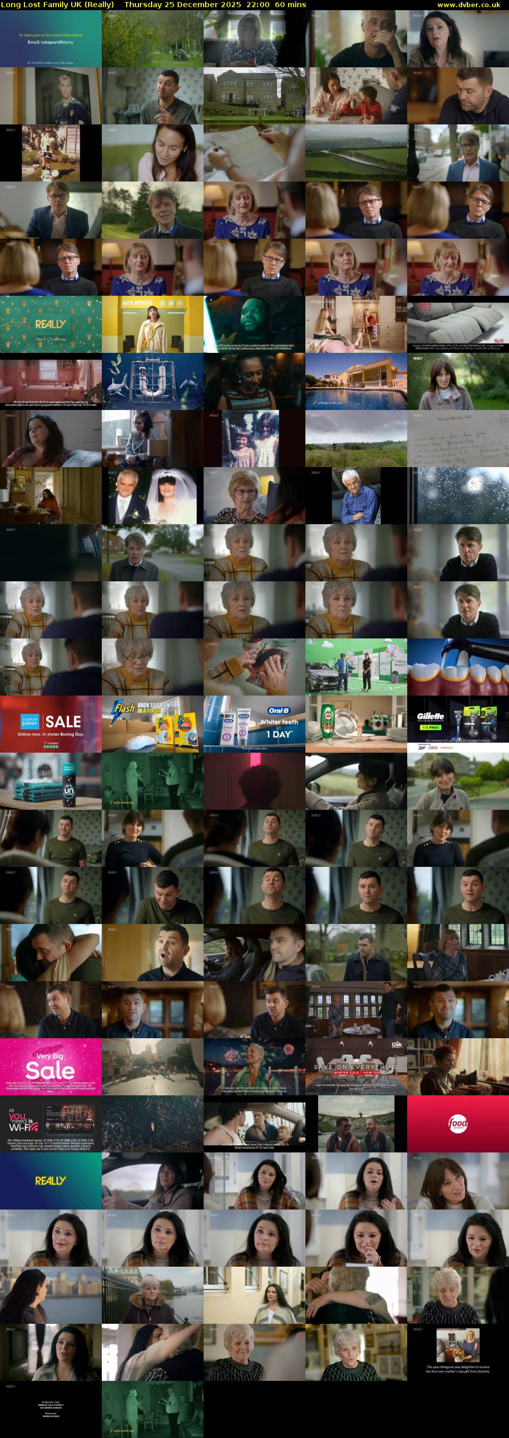 Long Lost Family UK (Really) Thursday 25 December 2025 22:00 - 23:00