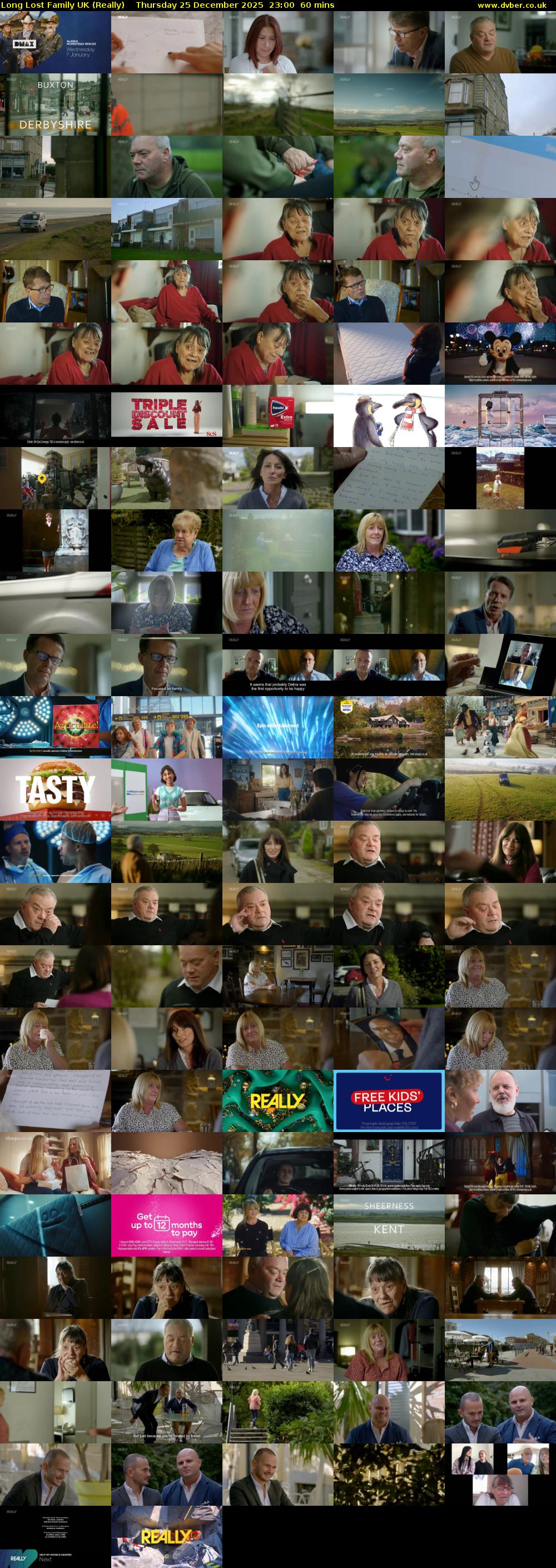 Long Lost Family UK (Really) Thursday 25 December 2025 23:00 - 00:00