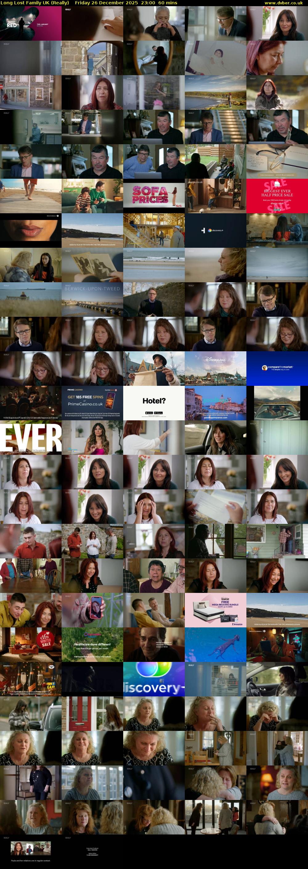 Long Lost Family UK (Really) Friday 26 December 2025 23:00 - 00:00