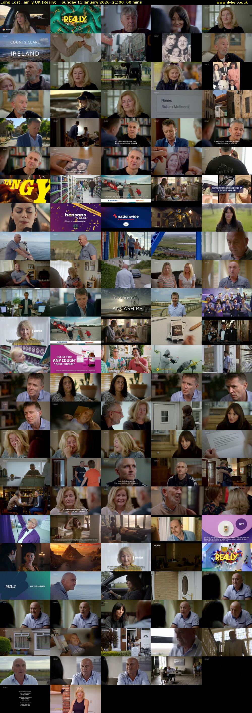 Long Lost Family UK (Really) Sunday 11 January 2026 21:00 - 22:00