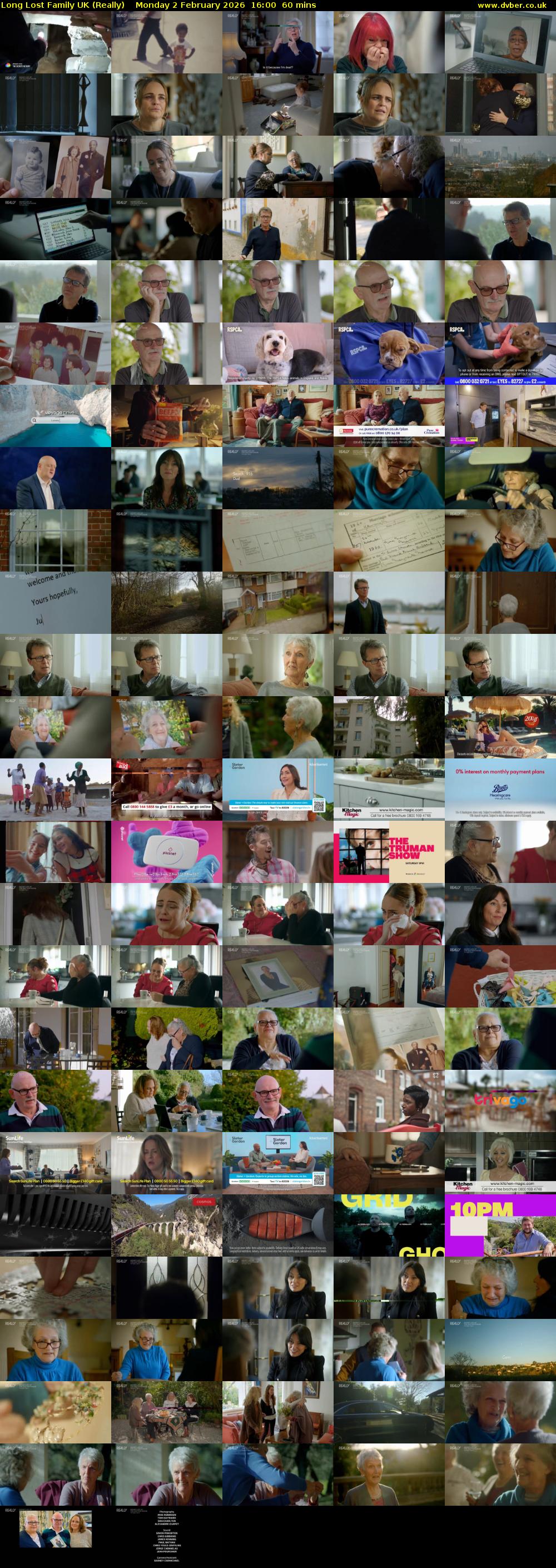Long Lost Family UK (Really) Monday 2 February 2026 16:00 - 17:00