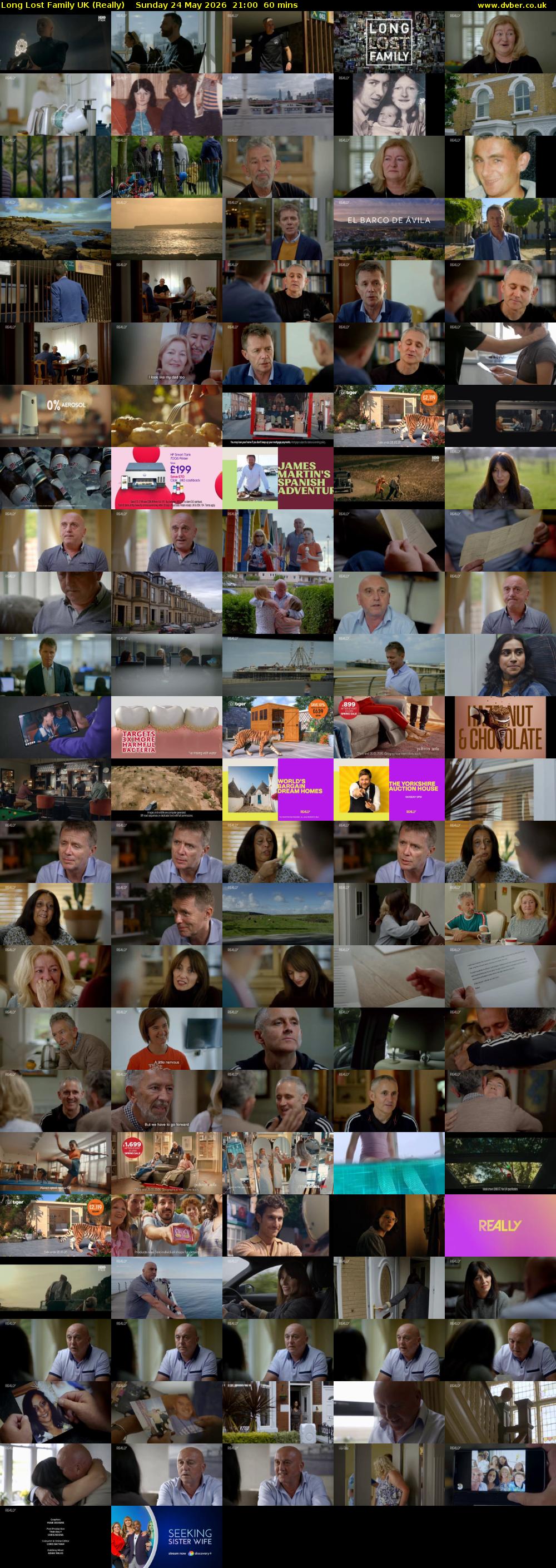 Long Lost Family UK (Really) Sunday 24 May 2026 21:00 - 22:00
