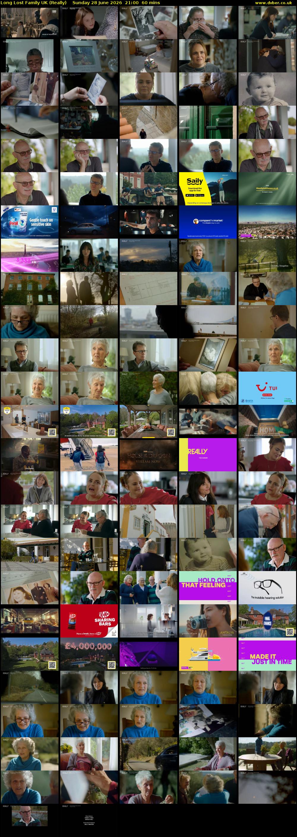 Long Lost Family UK (Really) Sunday 28 June 2026 21:00 - 22:00