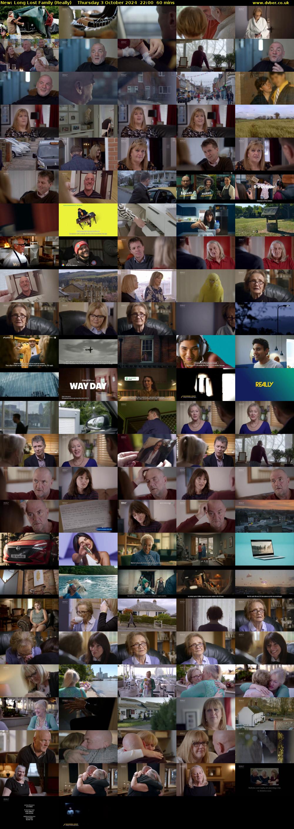 Long Lost Family (Really) Thursday 3 October 2024 22:00 - 23:00
