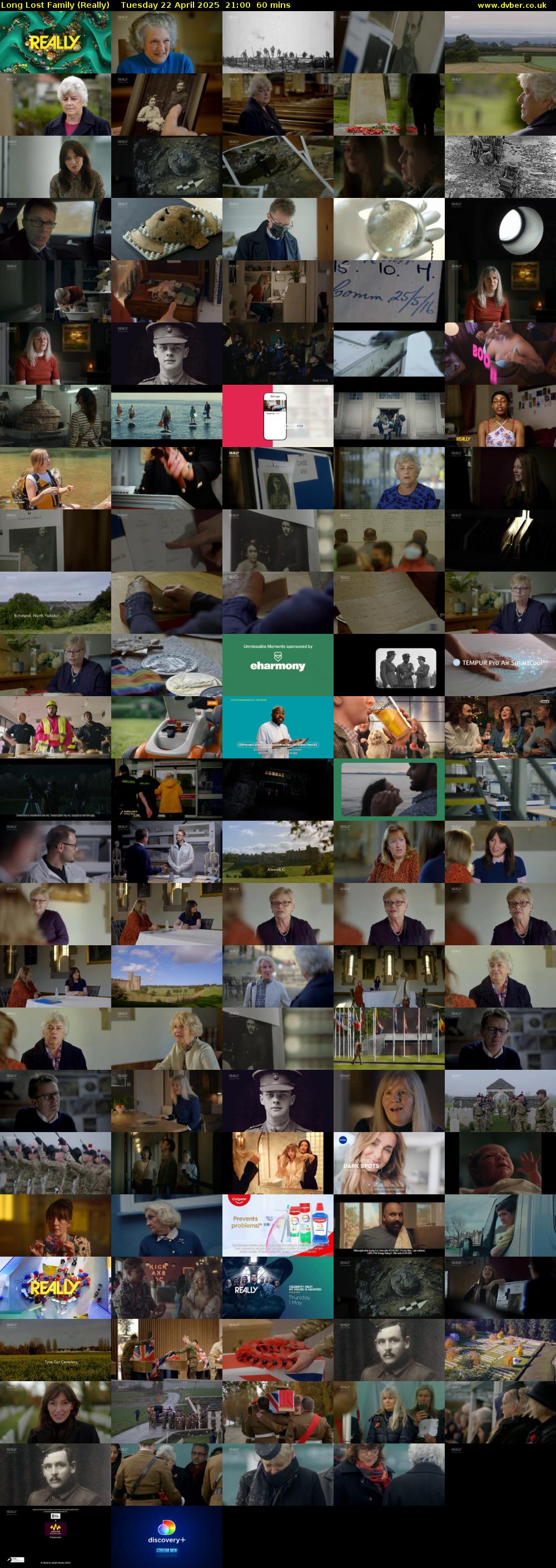 Long Lost Family (Really) Tuesday 22 April 2025 21:00 - 22:00