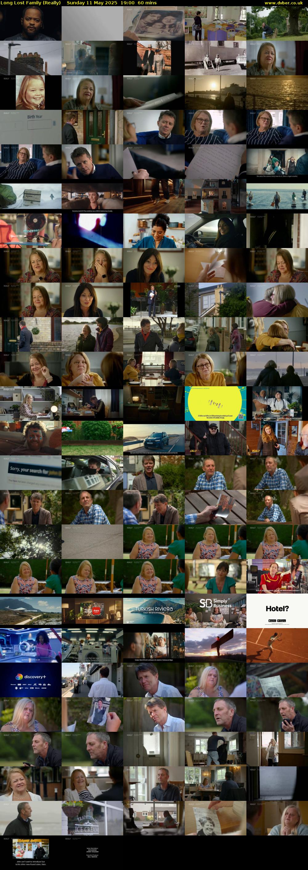 Long Lost Family (Really) Sunday 11 May 2025 19:00 - 20:00