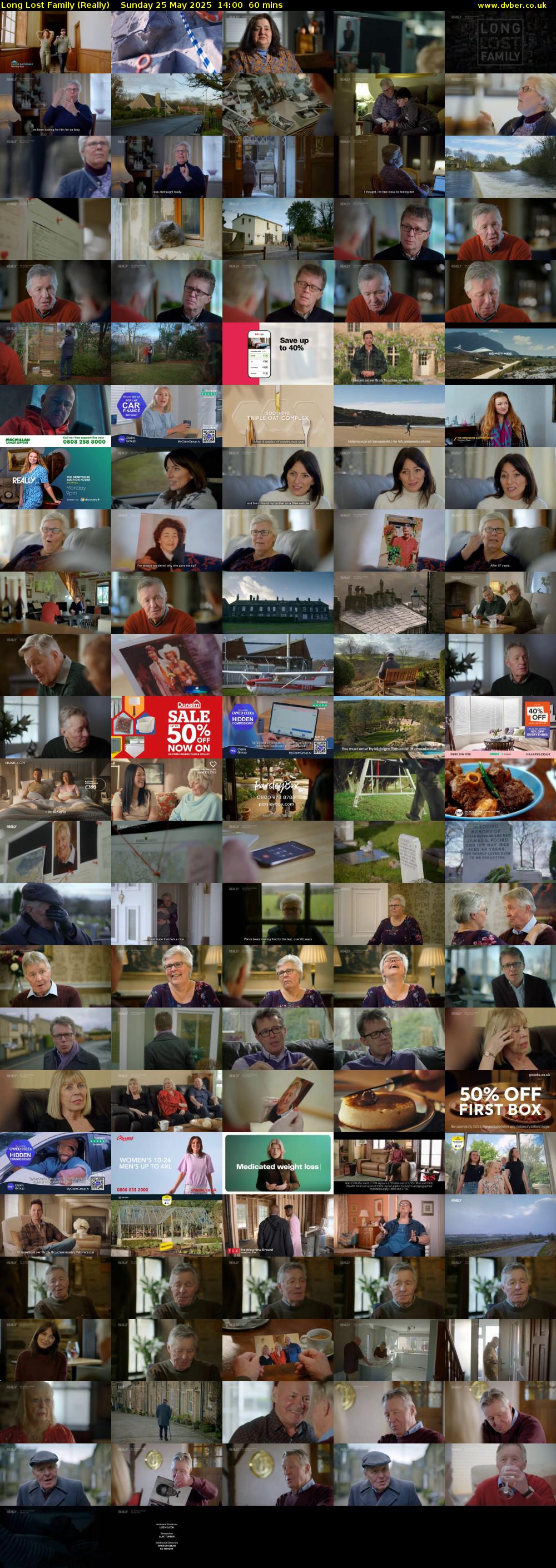 Long Lost Family (Really) Sunday 25 May 2025 14:00 - 15:00
