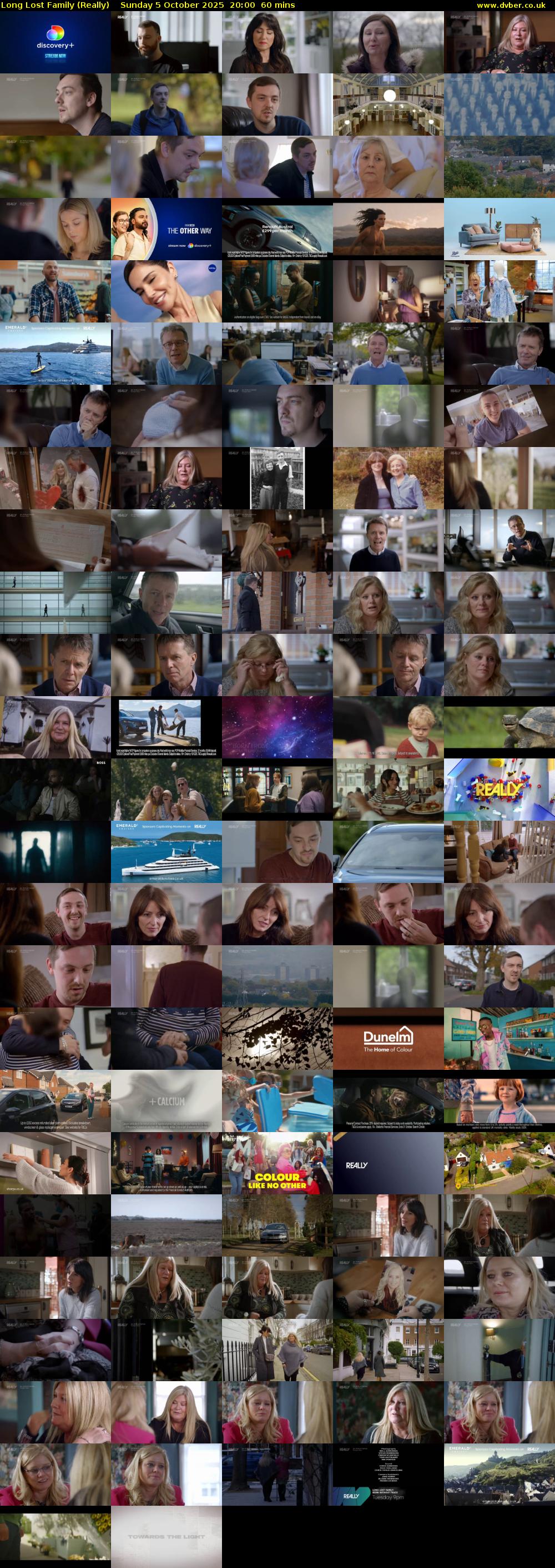 Long Lost Family (Really) Sunday 5 October 2025 20:00 - 21:00