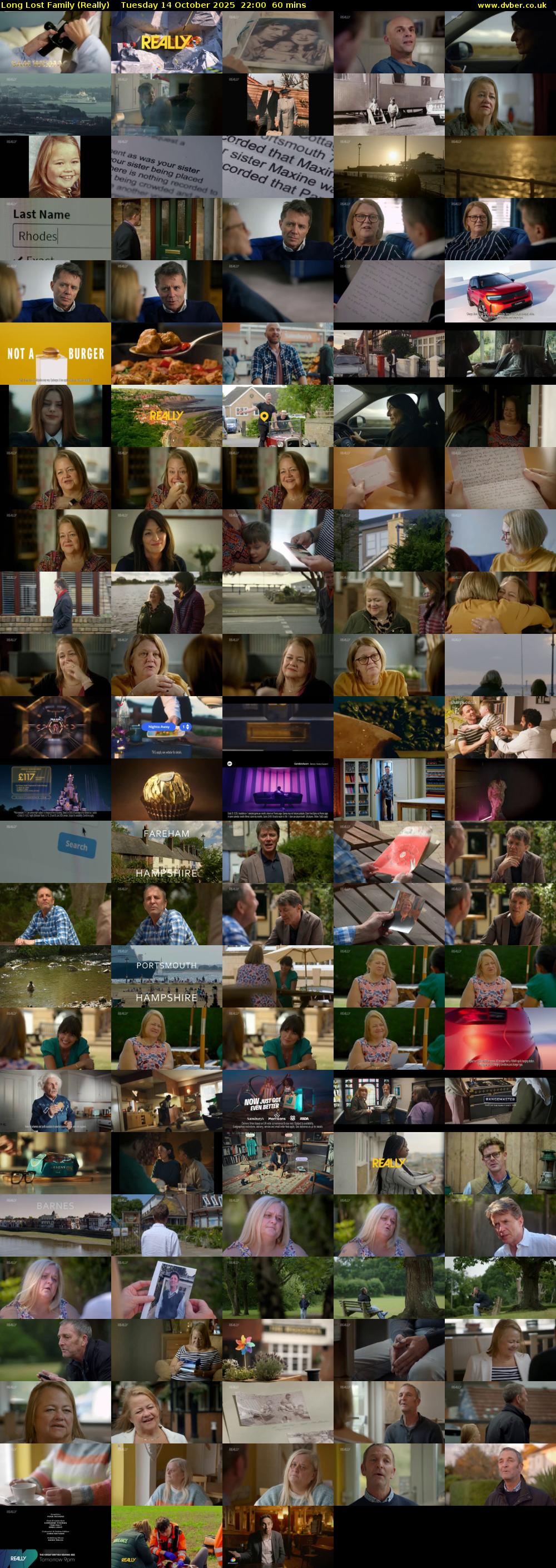 Long Lost Family (Really) Tuesday 14 October 2025 22:00 - 23:00