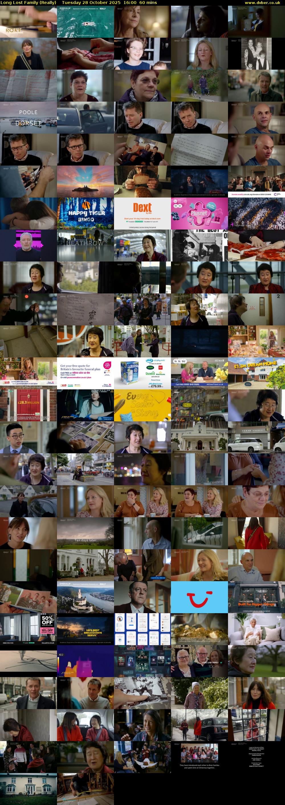Long Lost Family (Really) Tuesday 28 October 2025 16:00 - 17:00
