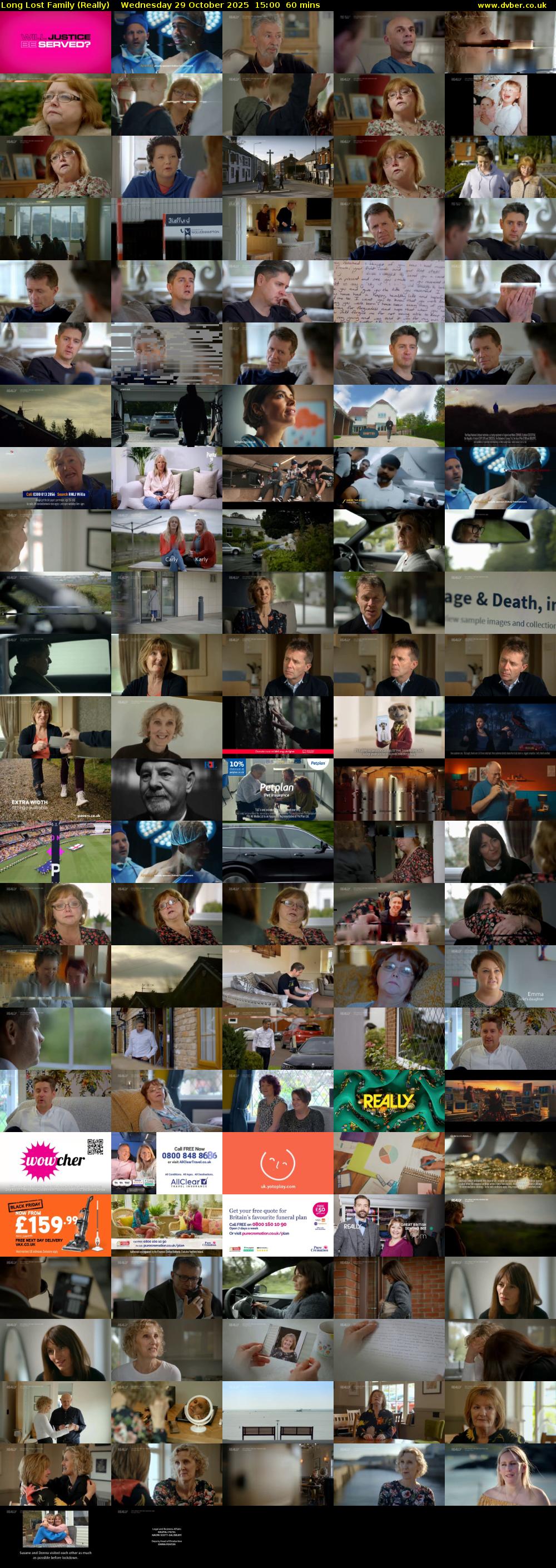 Long Lost Family (Really) Wednesday 29 October 2025 15:00 - 16:00