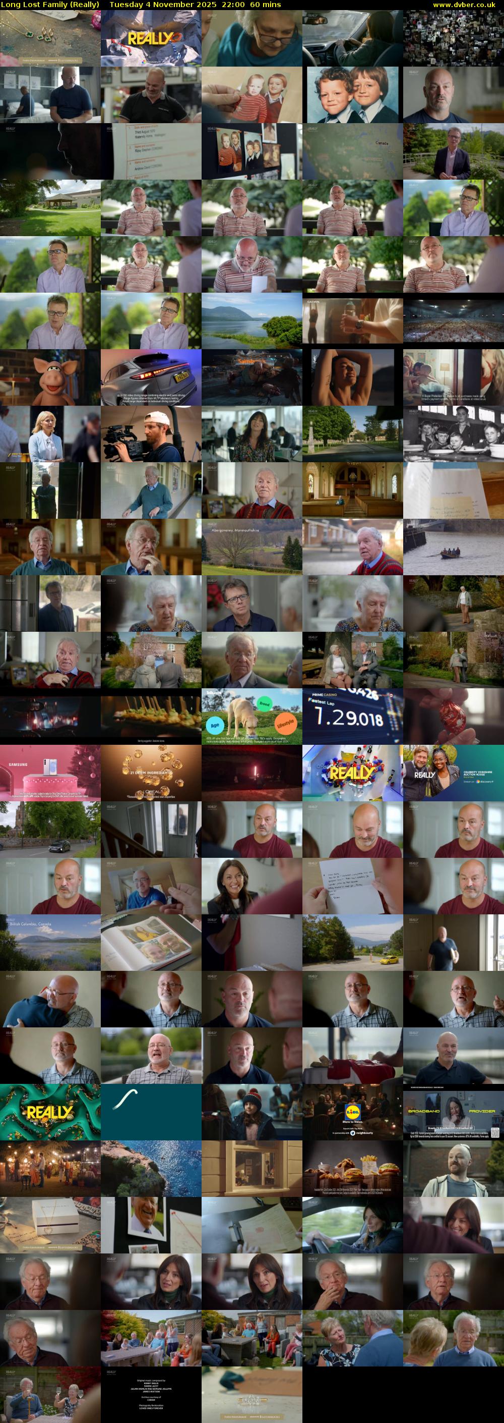 Long Lost Family (Really) Tuesday 4 November 2025 22:00 - 23:00