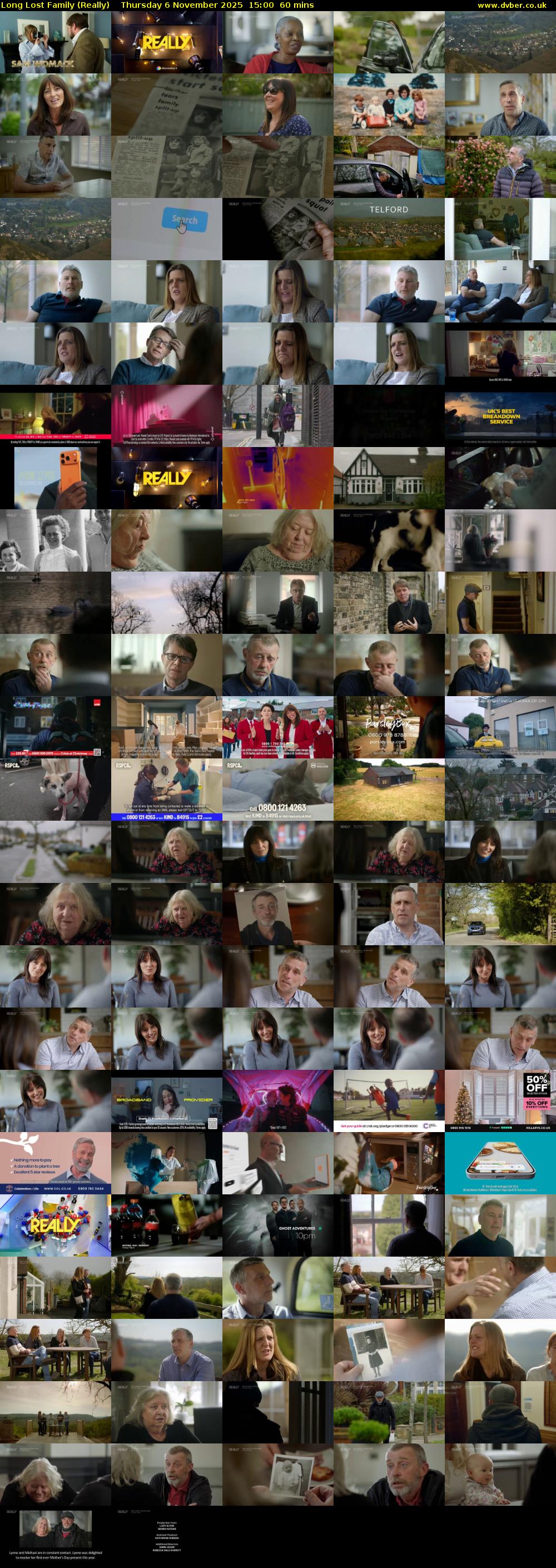 Long Lost Family (Really) Thursday 6 November 2025 15:00 - 16:00