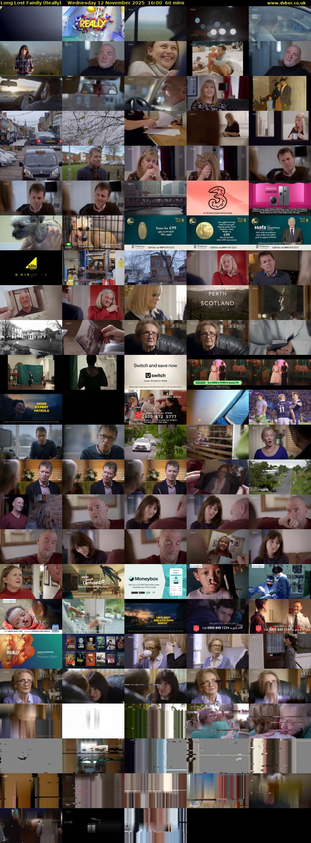 Long Lost Family (Really) Wednesday 12 November 2025 16:00 - 17:00