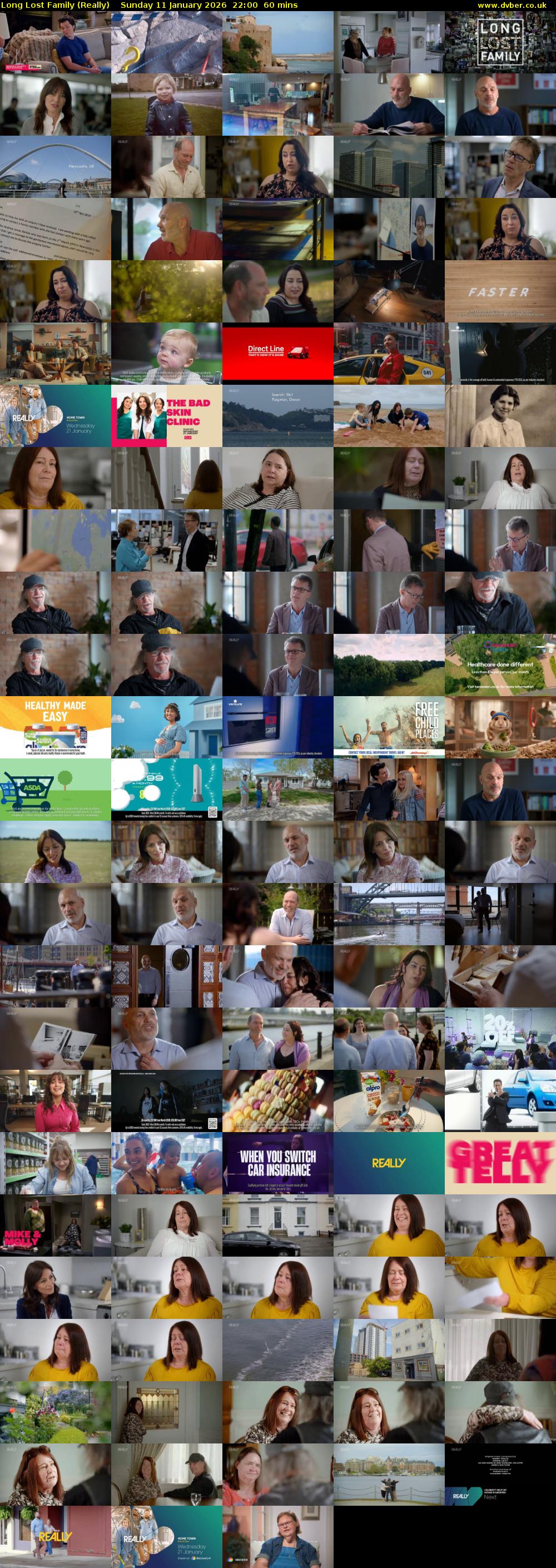 Long Lost Family (Really) Sunday 11 January 2026 22:00 - 23:00