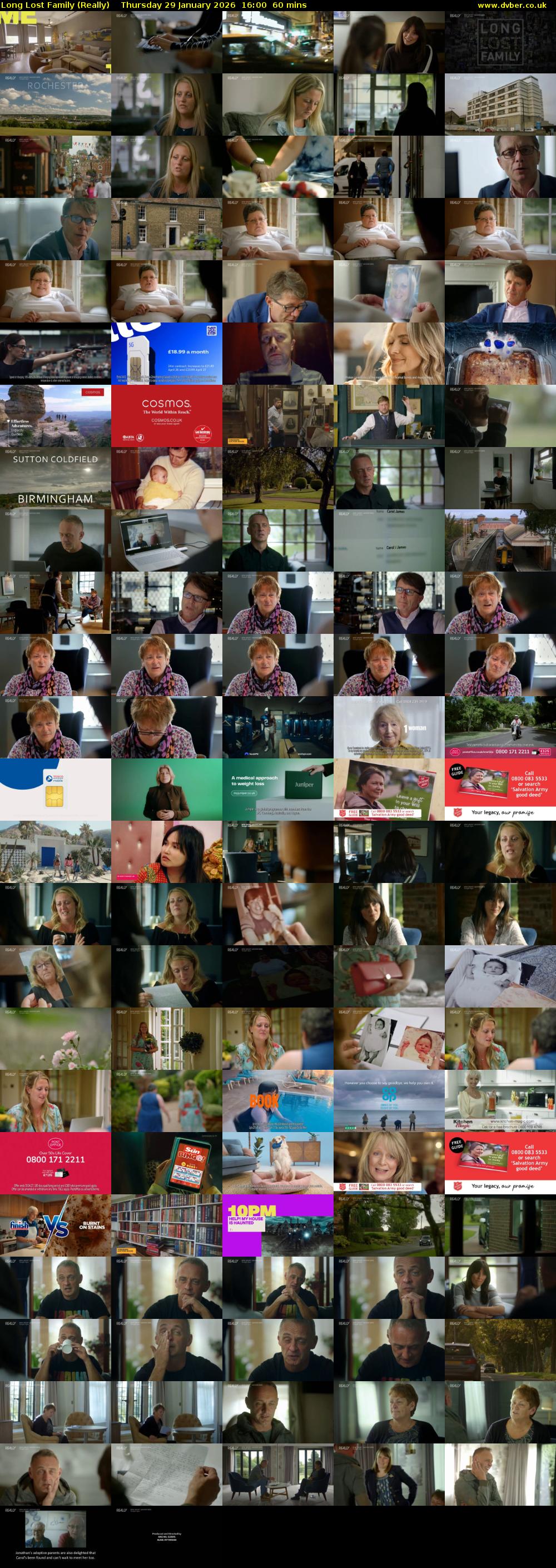 Long Lost Family (Really) Thursday 29 January 2026 16:00 - 17:00