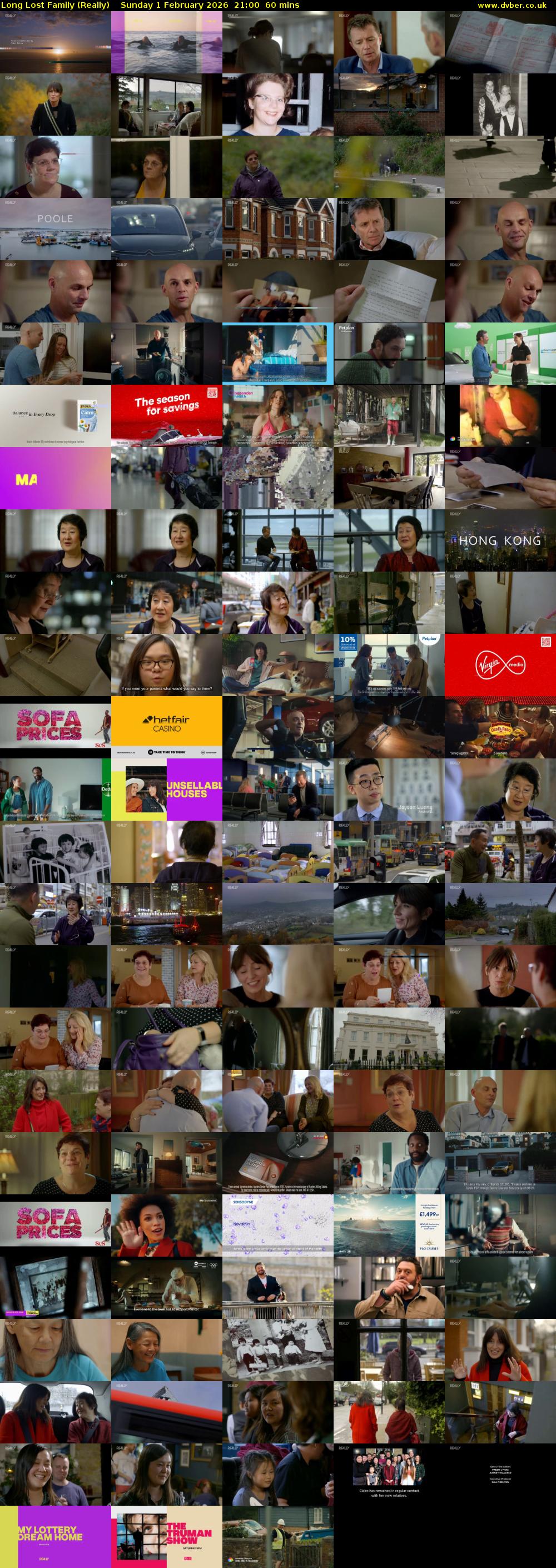 Long Lost Family (Really) Sunday 1 February 2026 21:00 - 22:00