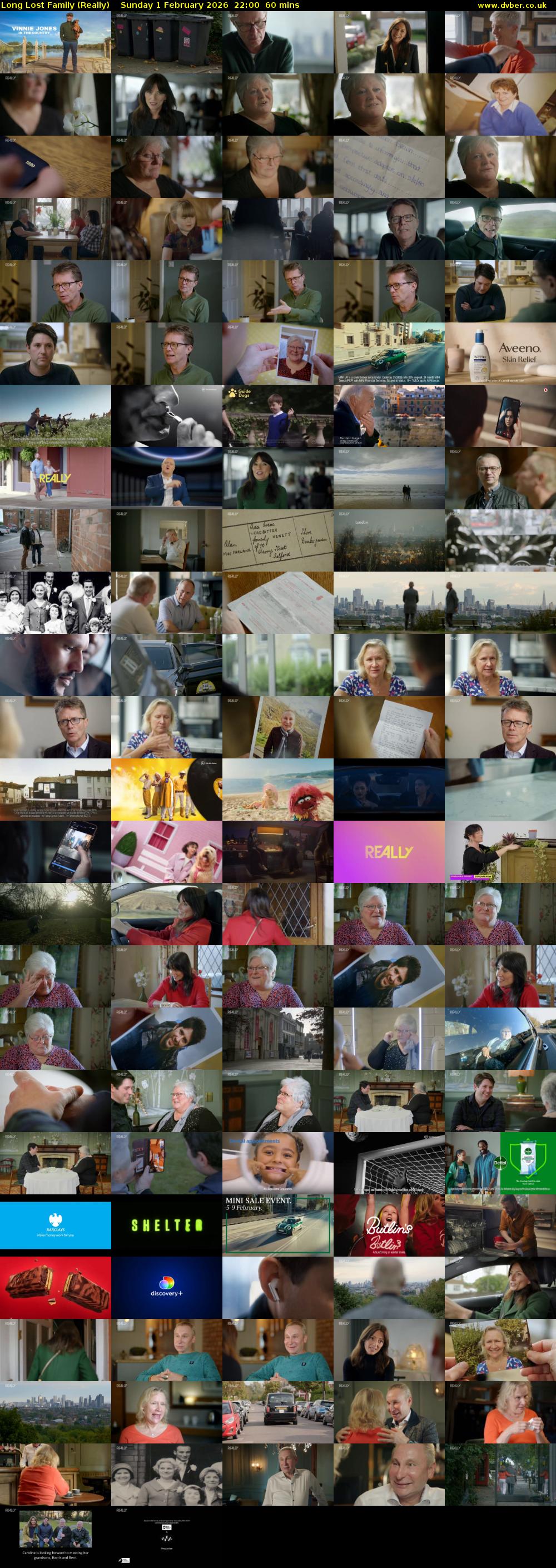 Long Lost Family (Really) Sunday 1 February 2026 22:00 - 23:00